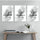 Decoration home decoration item 3 pcs iSLAMIC fRAME board wall decor photo on wall PHOTO