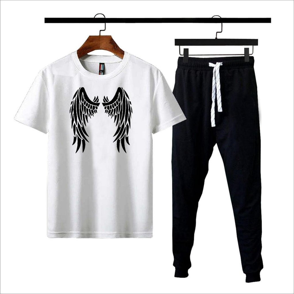 Premium Micro Men’s Tracksuit Angel Print –