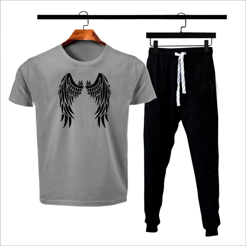 Premium Micro Men’s Tracksuit Angel Print –