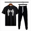 Premium Micro Men’s Tracksuit Angel Print –