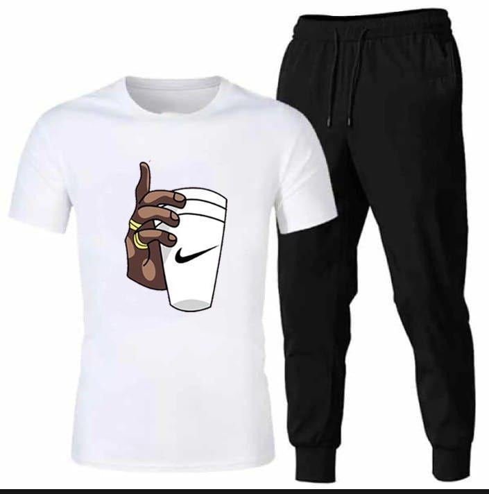 Premium Micro Men’s Tracksuit Cup Hand Print – Comfortable Sportswear